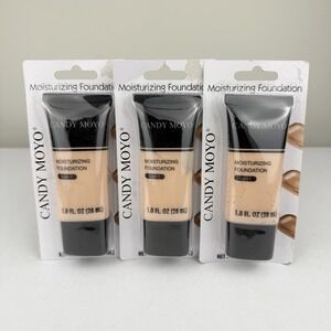 3pk Candy Moyo Moisturizing Foundation Shade Light 1 ( 1.oz ) BRAND NEW
